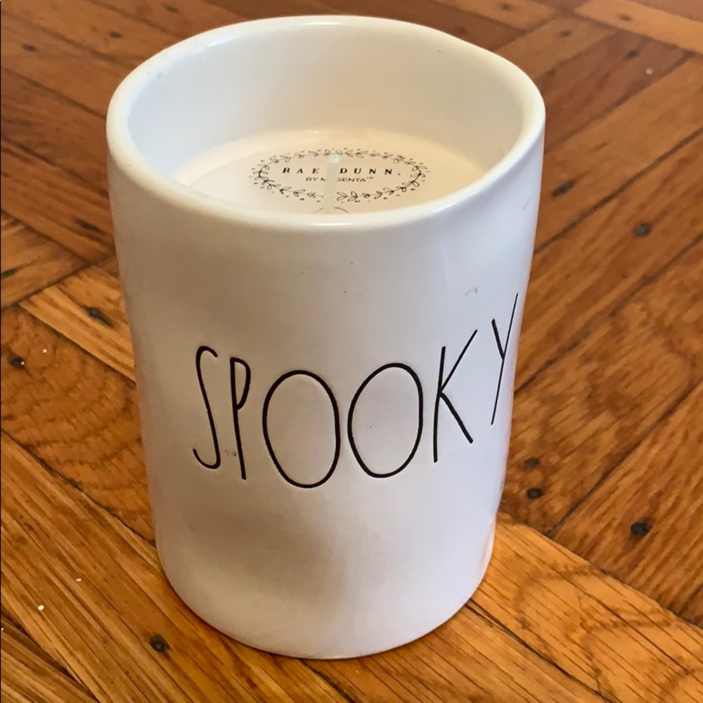 Rae Dunn Spooky Candle